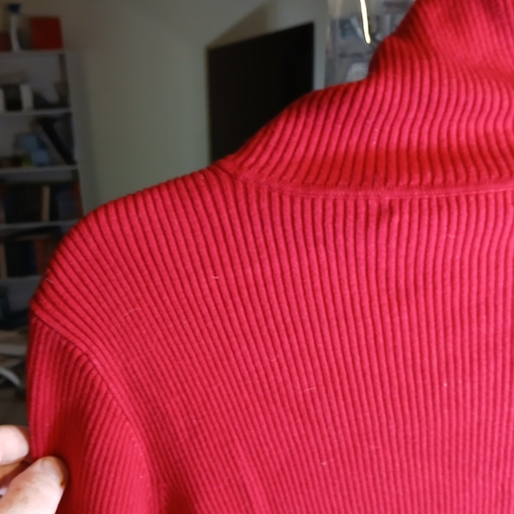 Lauren Ralph Lauren Rich redcon trail neck logo sweater extra large - Picture 7 of 16